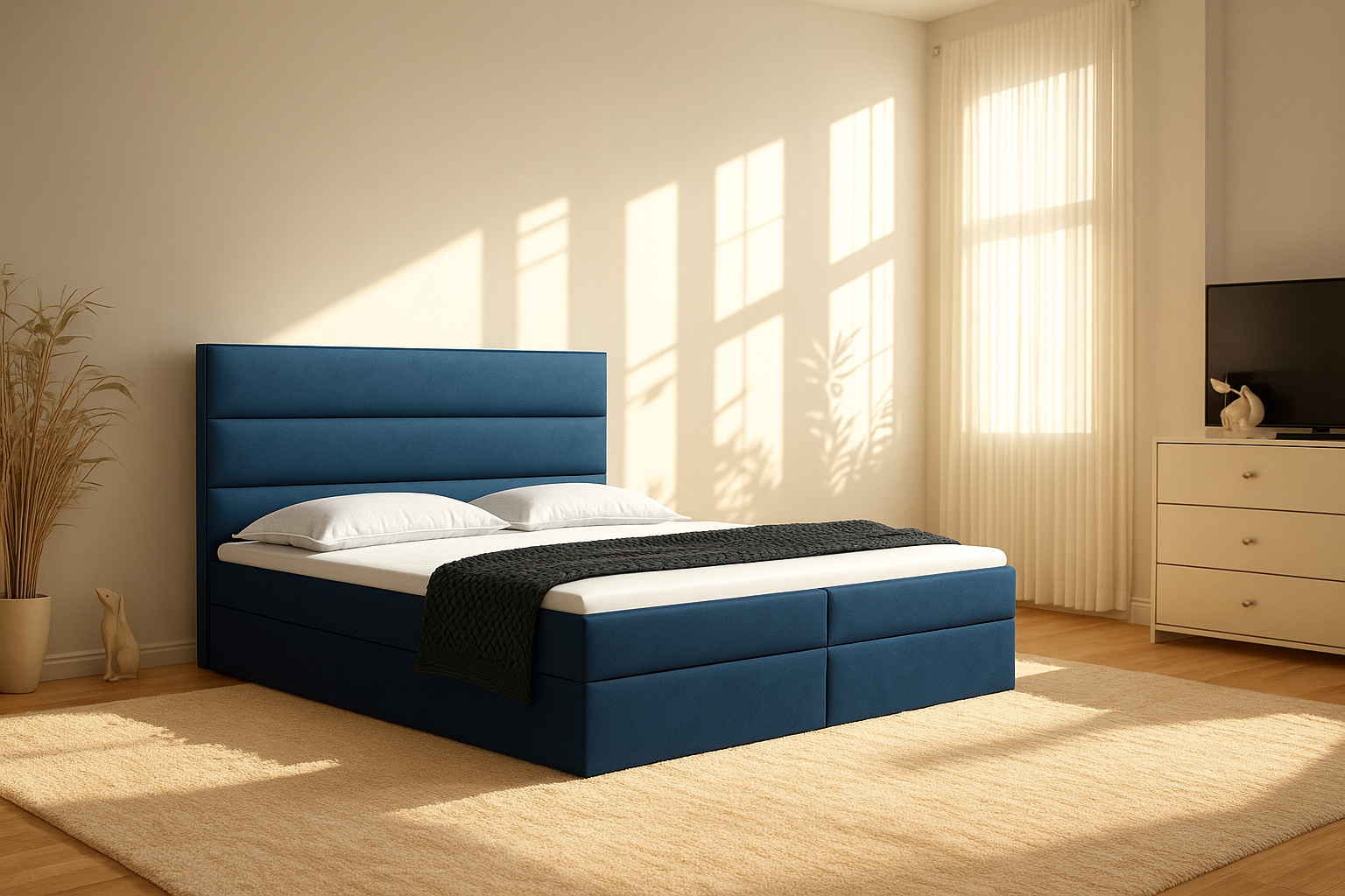 Łóżko kontynentalne 120 x 200 CANARIA - Image 6