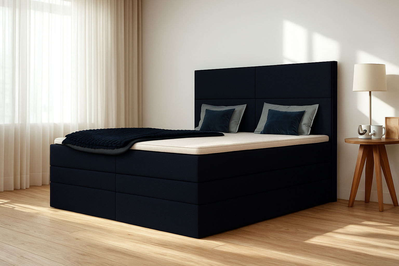 Łóżko kontynentalne 160X200 SANTORINI DUO - Image 5