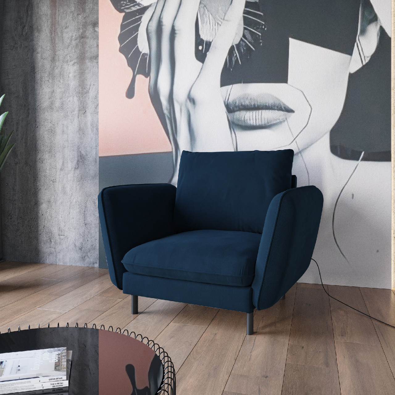 Fotel LAKCHOS monolith 38 - Image 2