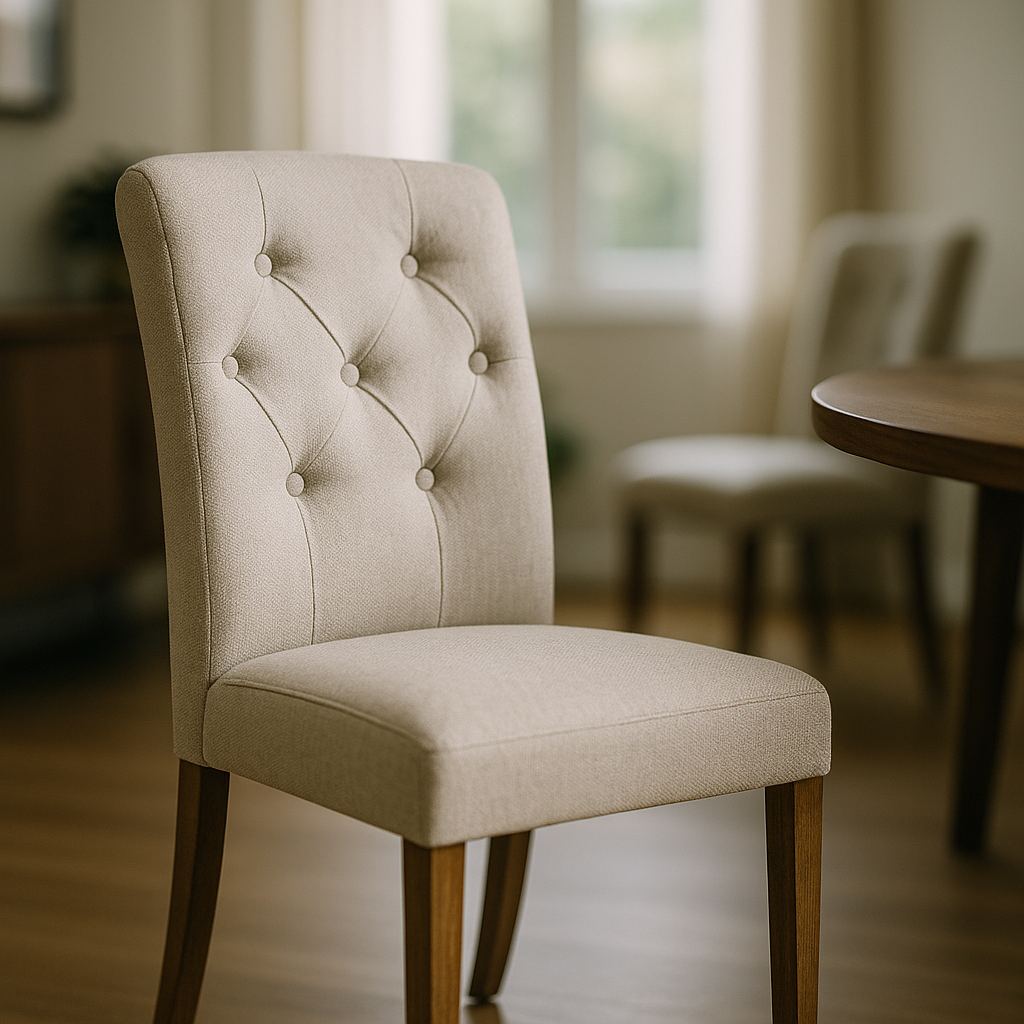 Zalety krzeseł tapicerowanych i ich dobór do wnętrza