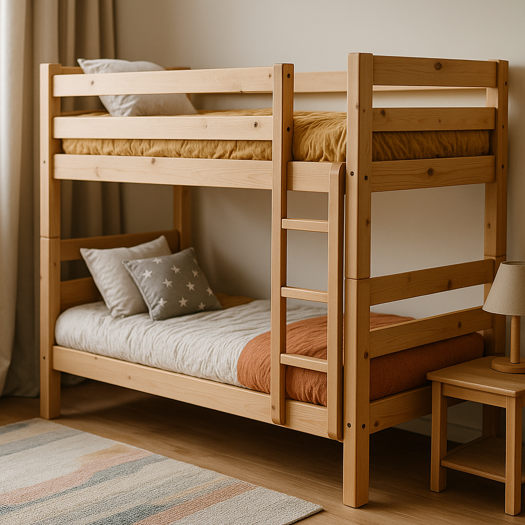 Łóżka piętrowe dla dzieci - funkcjonalność i styl