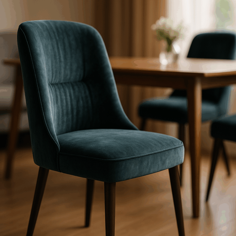 Welurowe krzesła tapicerowane - elegancja i komfort