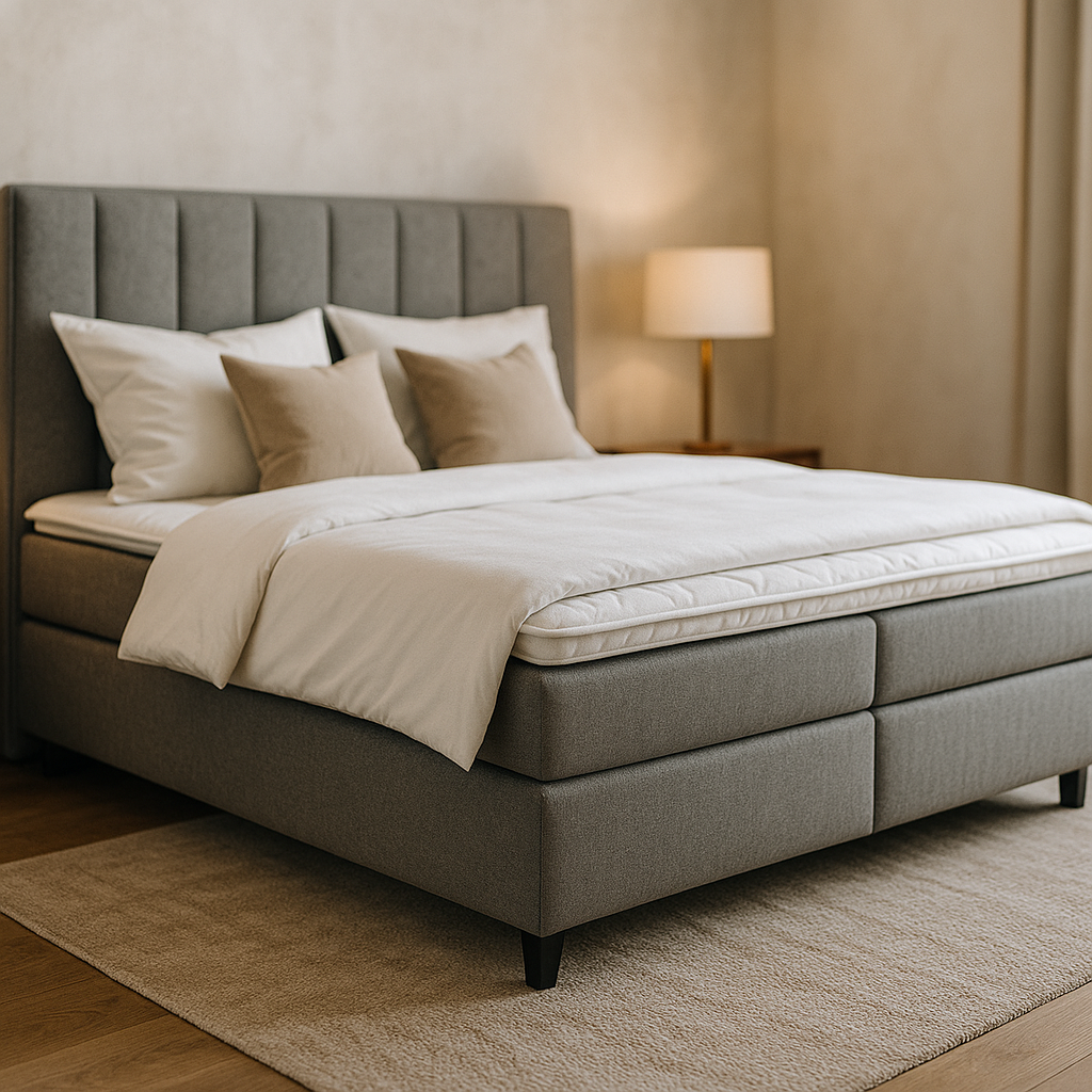 Łóżka kontynentalne 180x200 komfort i elegancja w sypialni