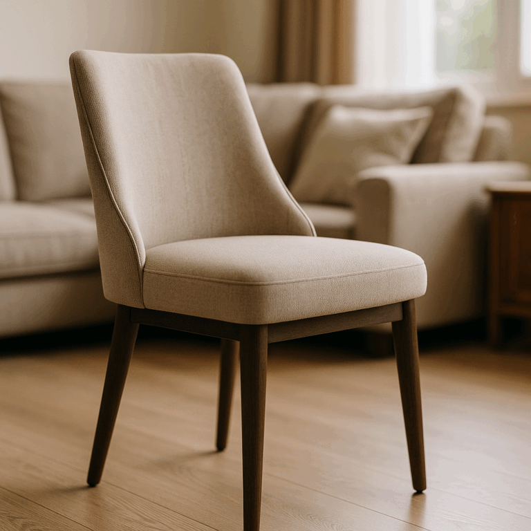 Krzesła tapicerowane do salonu - styl i komfort