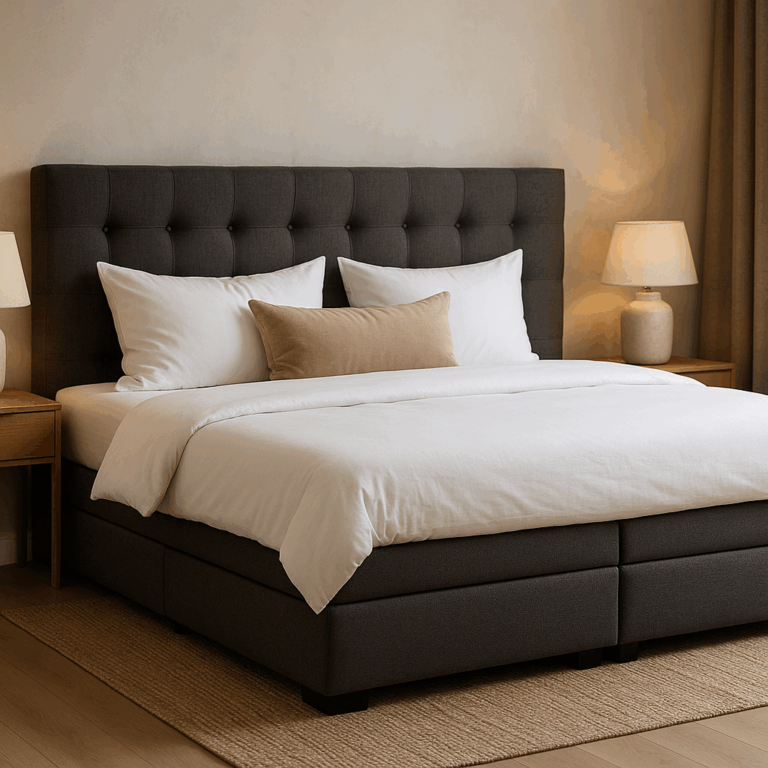 Łóżko kontynentalne 200 cm - komfort i styl sypialni