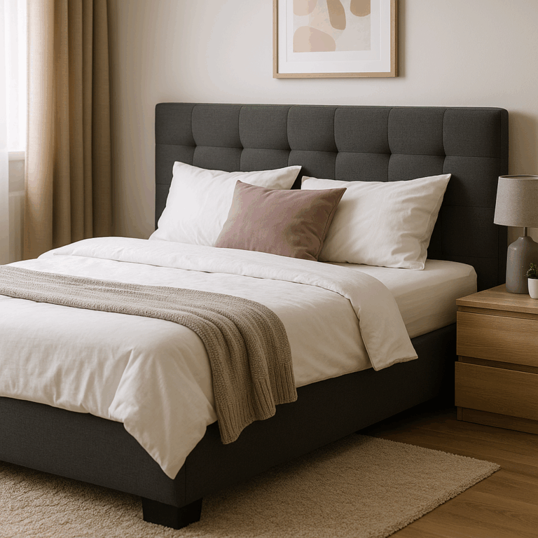 Łóżko kontynentalne 140x200 od Agaty - komfort i styl