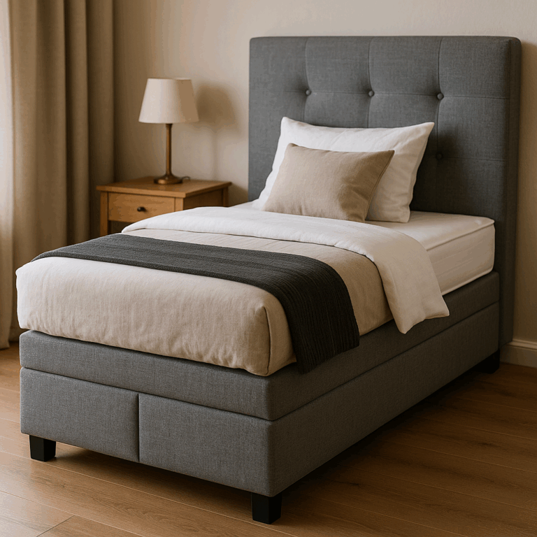 Łóżko kontynentalne 100x200 cm - wygoda i styl