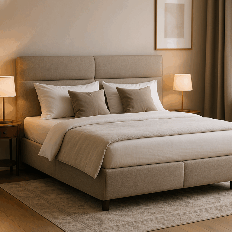 Łóżko kontynentalne 160x200 komfort i styl sypialni