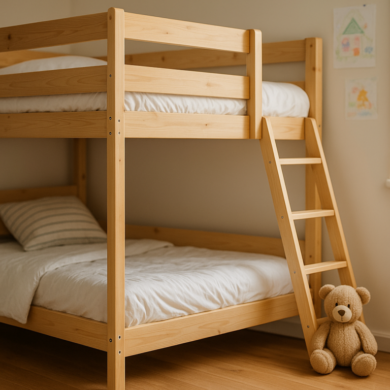 Łóżka piętrowe dla dzieci - praktyczność i bezpieczeństwo