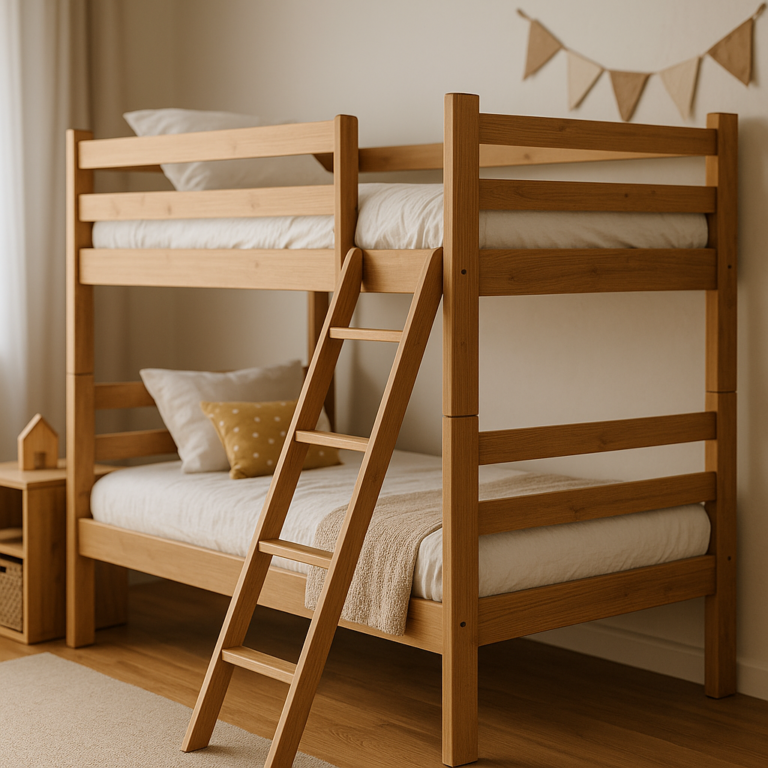 Łóżka piętrowe dla dzieci - funkcjonalność i styl