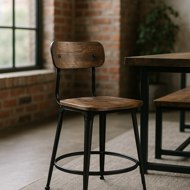 Krzesła industrialne - jak je wybrać i wkomponować