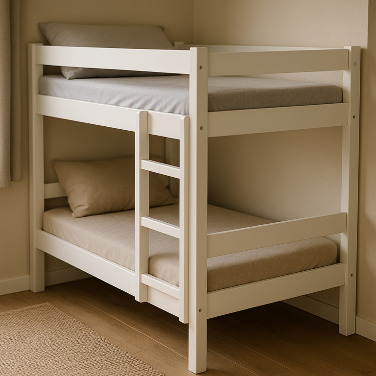 Łóżko piętrowe 80x180 idealne do małych przestrzeni