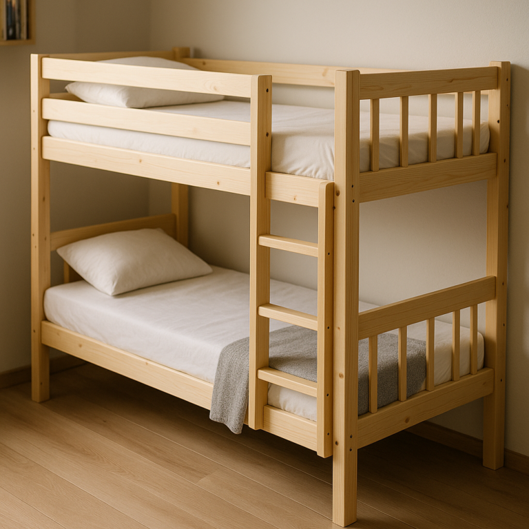Łóżko piętrowe 80x180 idealne do małych pokoi