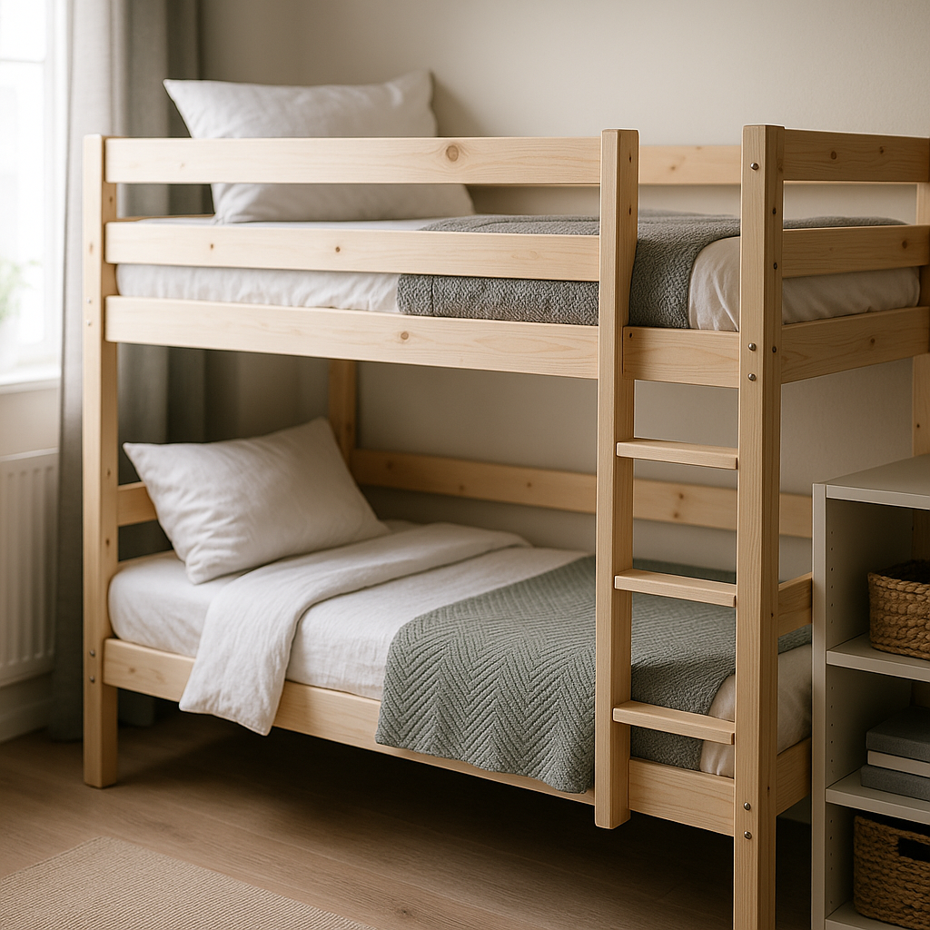 Łóżka piętrowe IKEA - funkcjonalność i styl w małych przestrzeniach