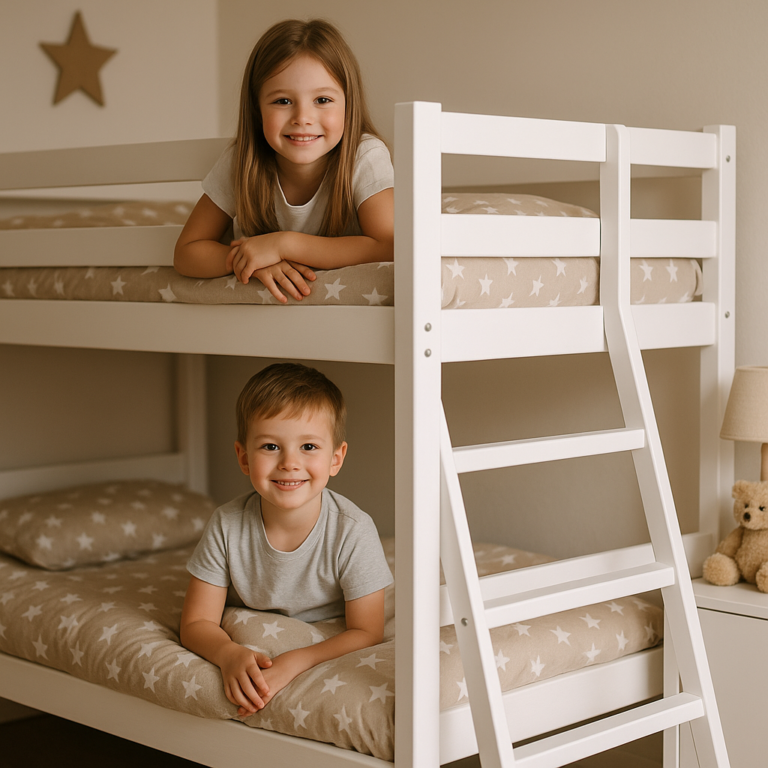 Łóżka piętrowe dla dzieci - wygoda i bezpieczeństwo