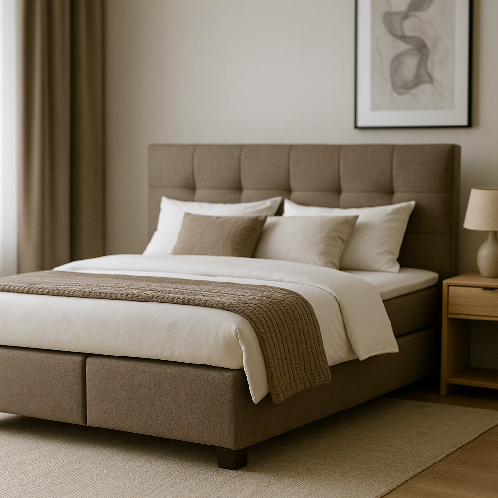 Kontynentalne łóżka - komfort i elegancja w sypialni